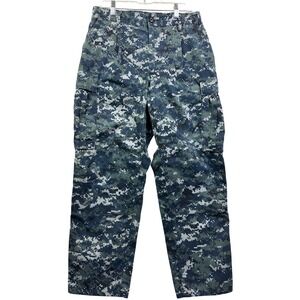 US Navy Digital Camo Cargo Pants Mens Size 30x28 Tactical Military Work